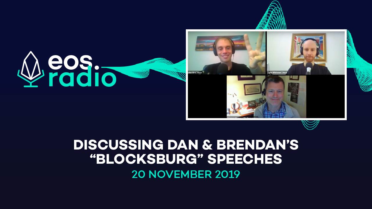 Discussing Dan & Brendan’s “Blocksburg” Speeches